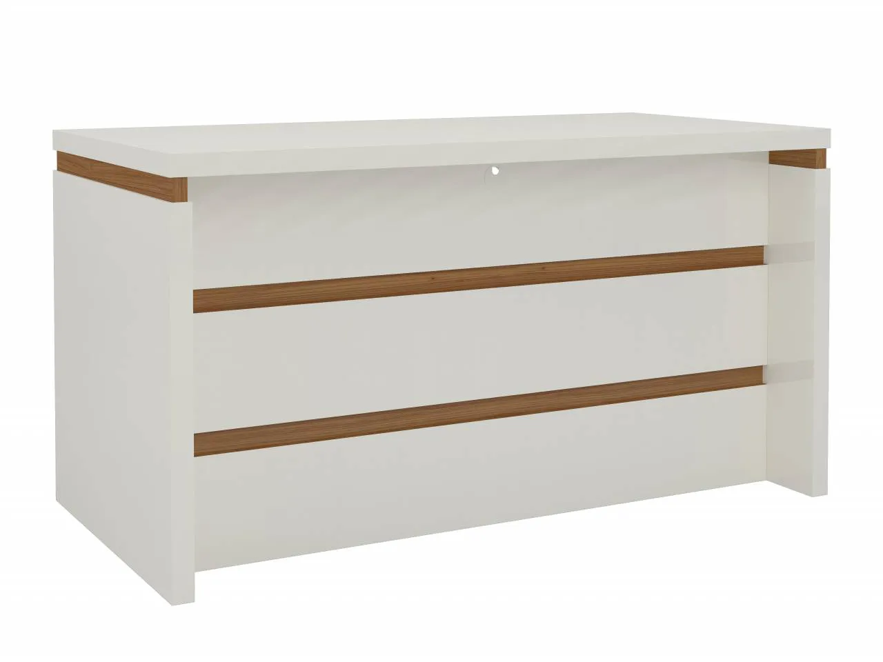 Mesa de escritório tamburato Dalla Costa TC145wj 100%MDF - Imagem 3