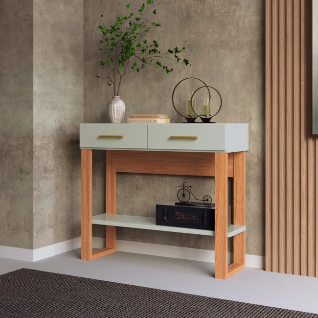 Aparador com 2 duas gavetas_ F31 Dalla Costa - Imagem 2