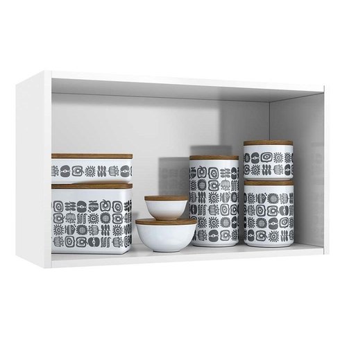 Armário Duplo Telasul Star New Aço 80cm Branco - Imagem 2