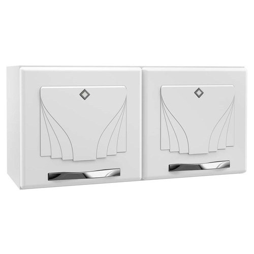 Armário Duplo Telasul Star New Aço 80cm Branco