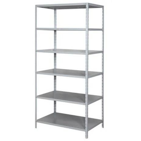 Estante De Aço Multiuso 40cm com 6 Bandejas Nobre cinza