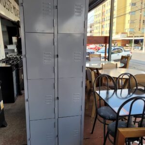 Roupeiro de Aço c/ 08 Portas pequenas - CZ Nobre