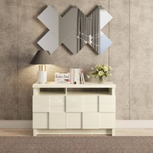 Painel decorativo 3D losango espelhado TB 83