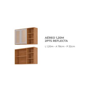 Aereo celest platina 1.20 m